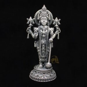 Lord Vishnu Silver Idol