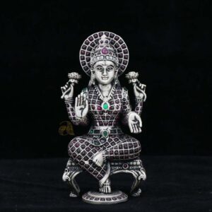 Laxmi ji mini silver idol